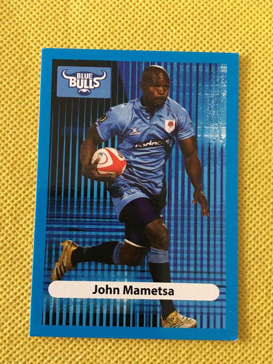 RUGBY TRADING CARD - JOHN MAMETSA