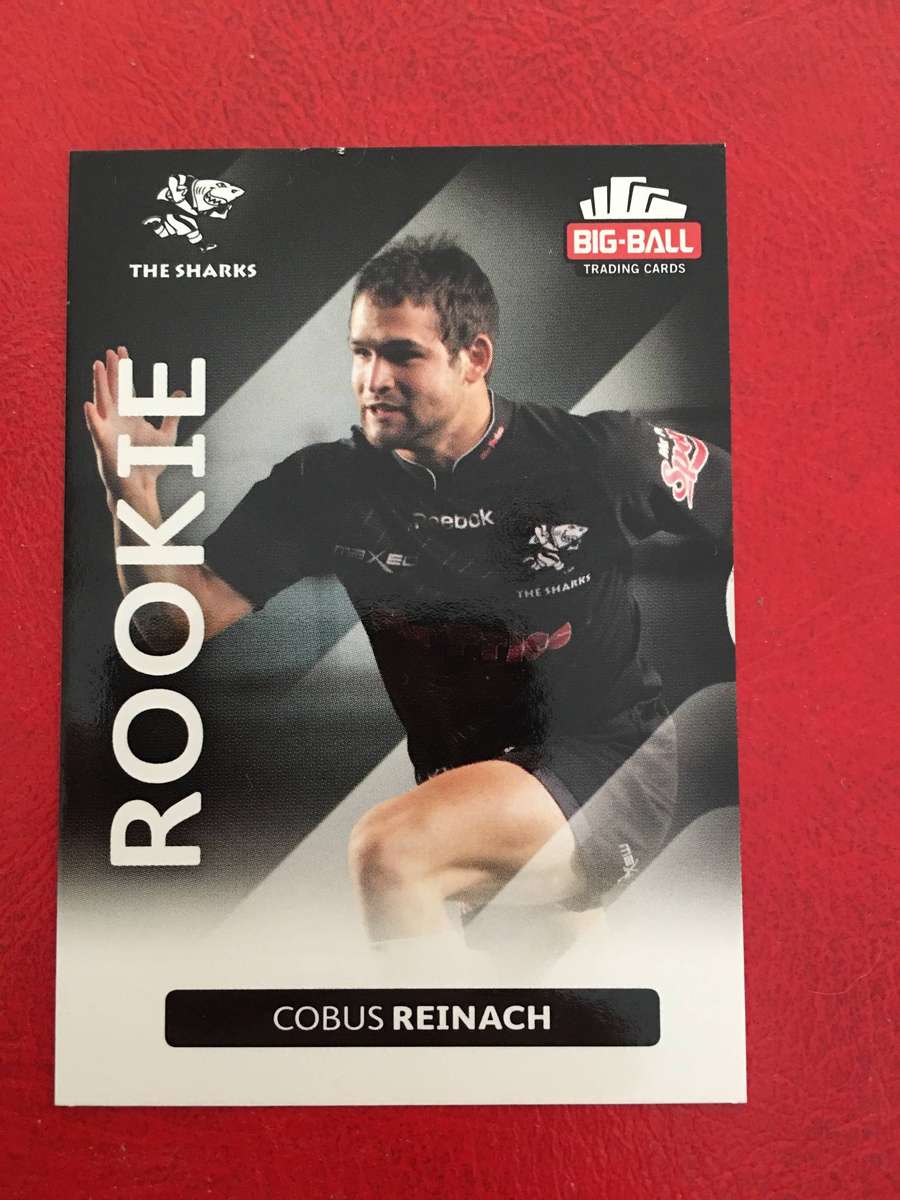 BIG BALL RUGBY TRADING CARD - COBUS REINACH