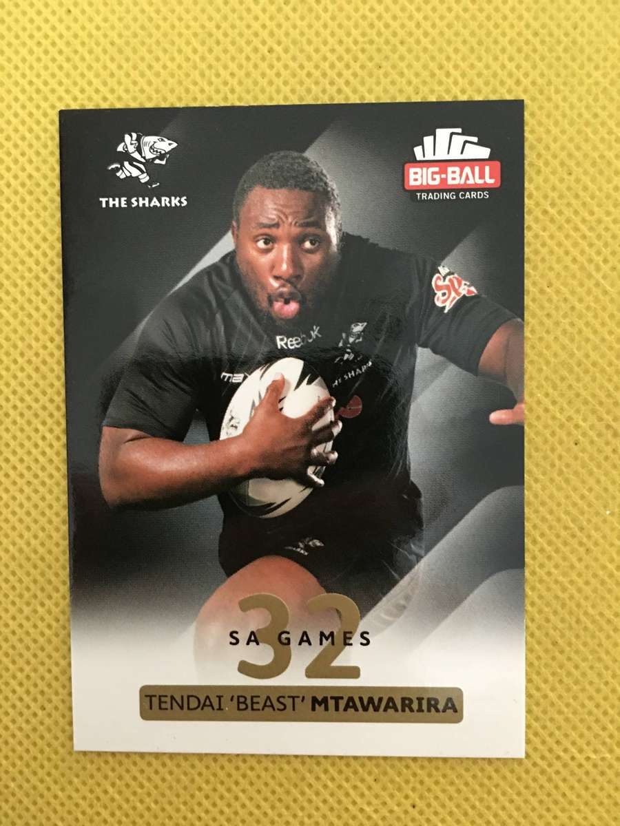 RUGBY TRADING CARD 2012 - TENDAI "'BEAST"" MTAWARIRA