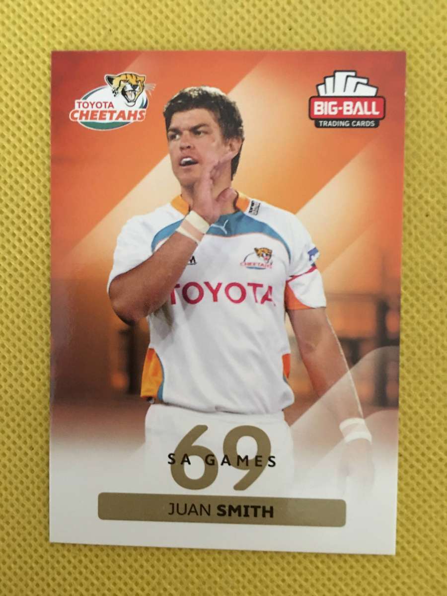 RUGBY TRADING CARD - 2012 - JUAN SMITH