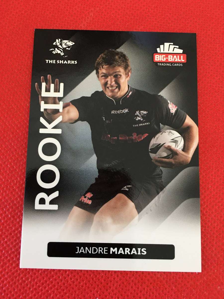 RUGBY TRADING CARD 2012 -  JANDRE MARAIS