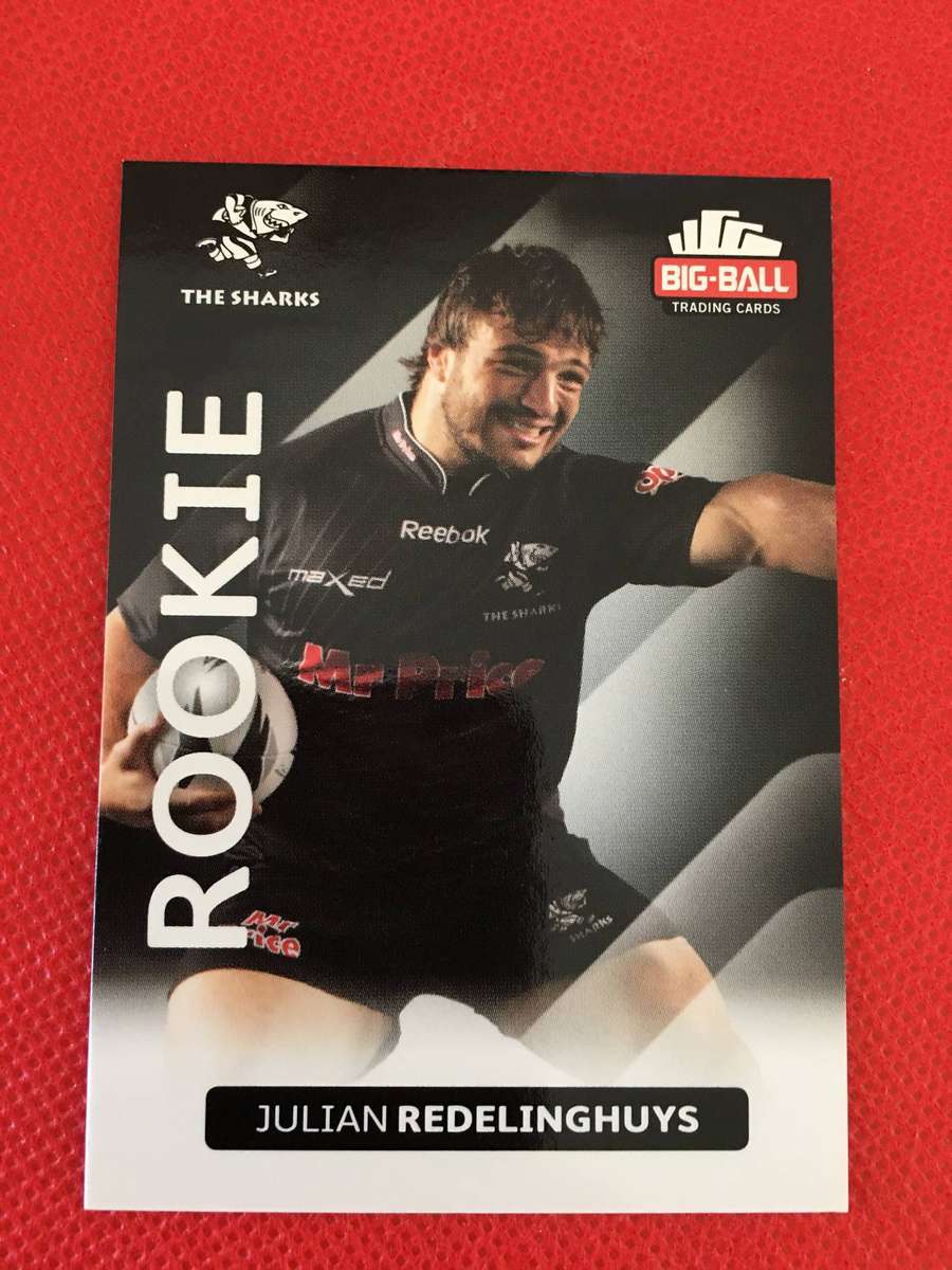 RUGBY TRADING CARD - 2012 - JULAIN REDELINGHUYS