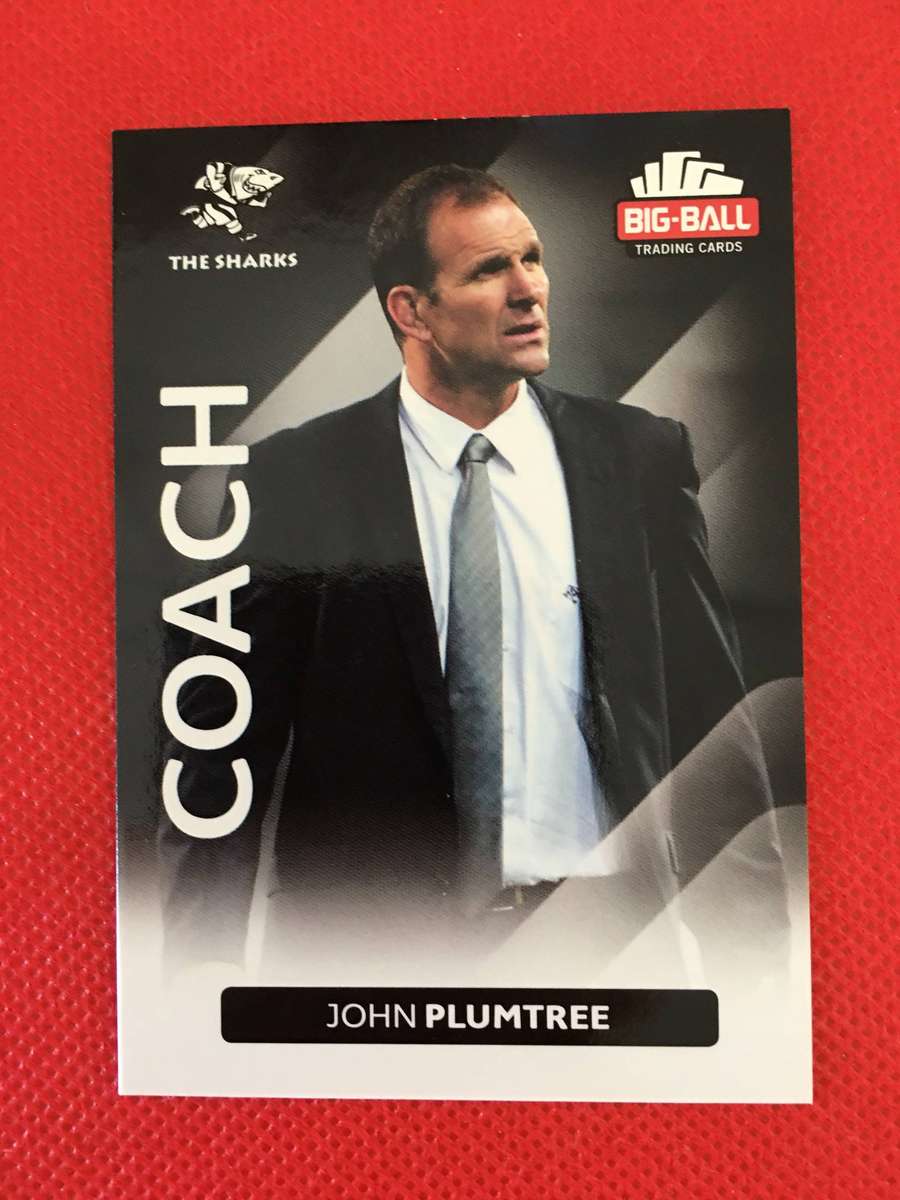 RUGBY TRADING CARD - JOHN PLUMTREE