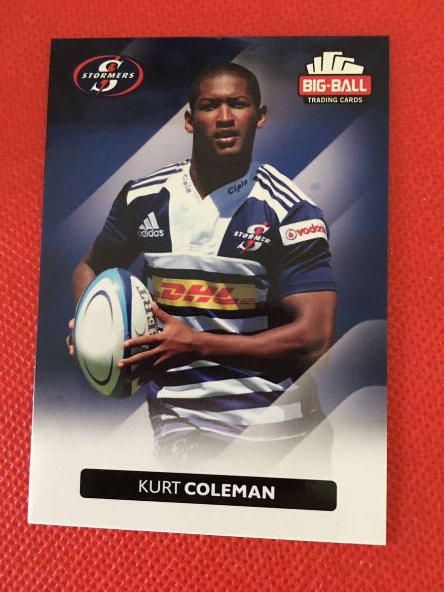RUGBY TRADING CARD - KURT COLEMAN