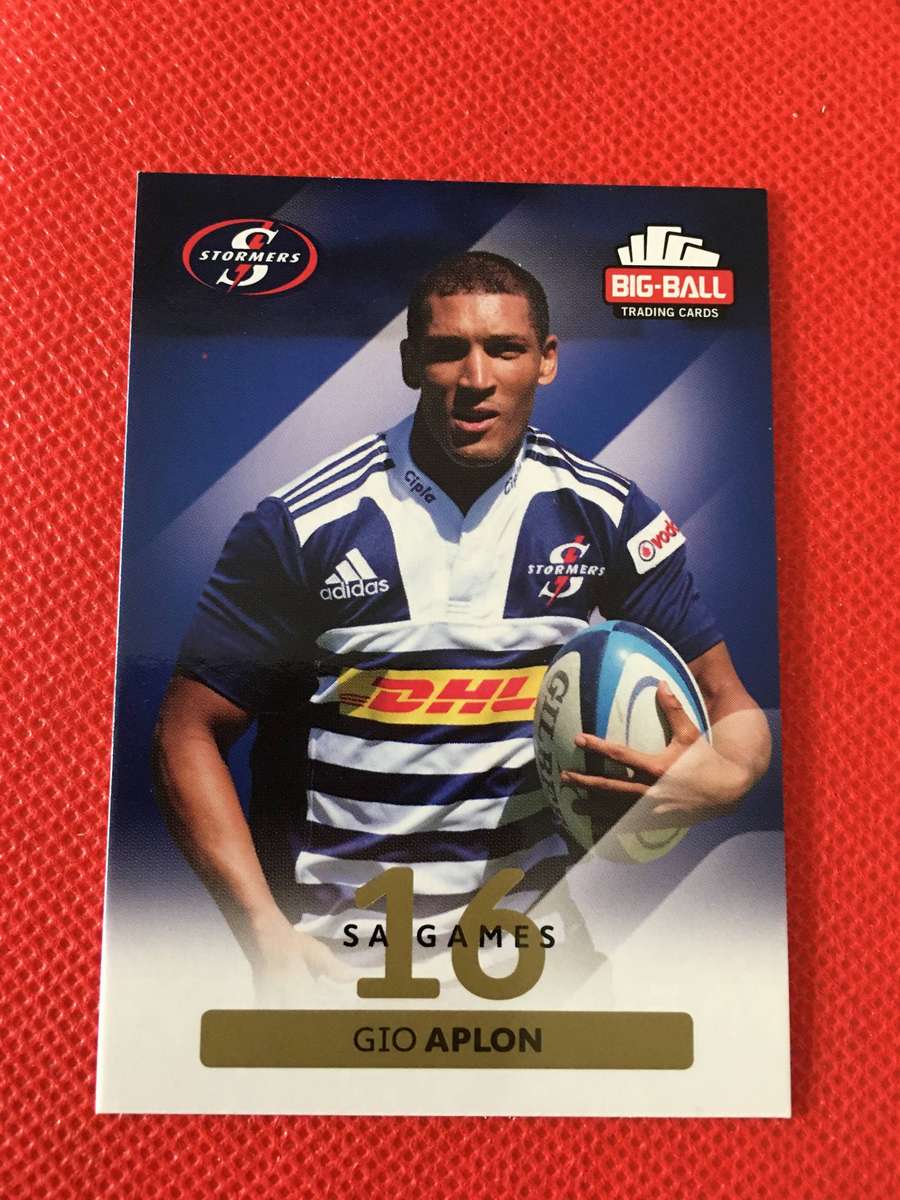 RUGBY TRADING CARD - GIO APLON