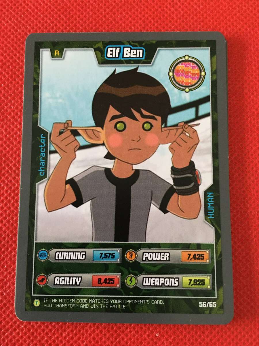 BEN 10 TRADING CARD 2009 - ELF BEN
