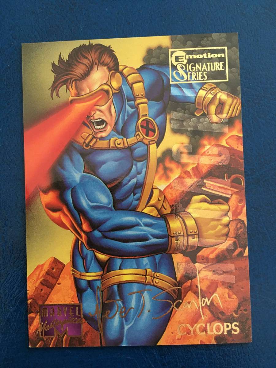 MARVEL / DC  SIGNATURE SERIES TRADING CARD - X-MEN - CYCLOPS