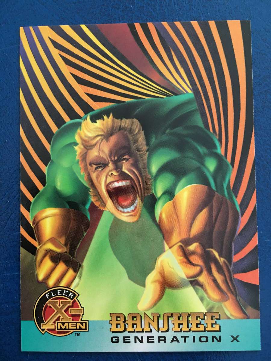 DC / MARVEL FLEER - X-MEN  - TRADING CARD - BANSHEE