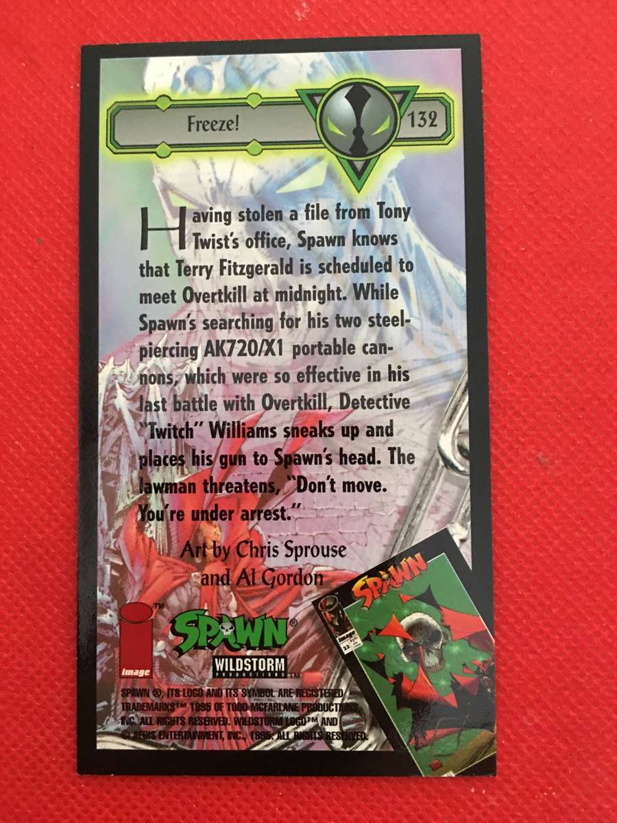 DC / MARVEL / WILDSTORM / SPAWN TRADING CARD - NO. 132
