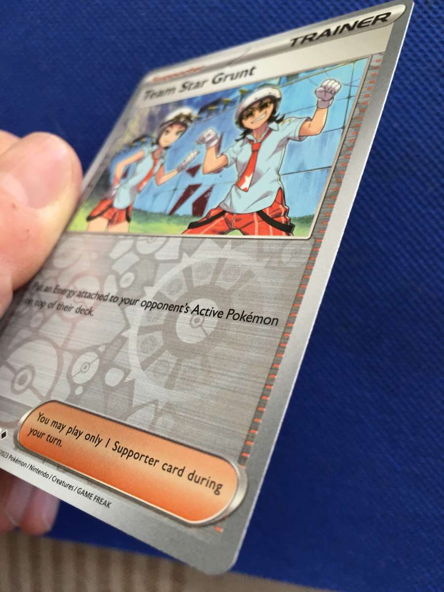 POKEMON TRADING CARD - FOIL CARD/ SHINY - TEAM STAR GRUNT