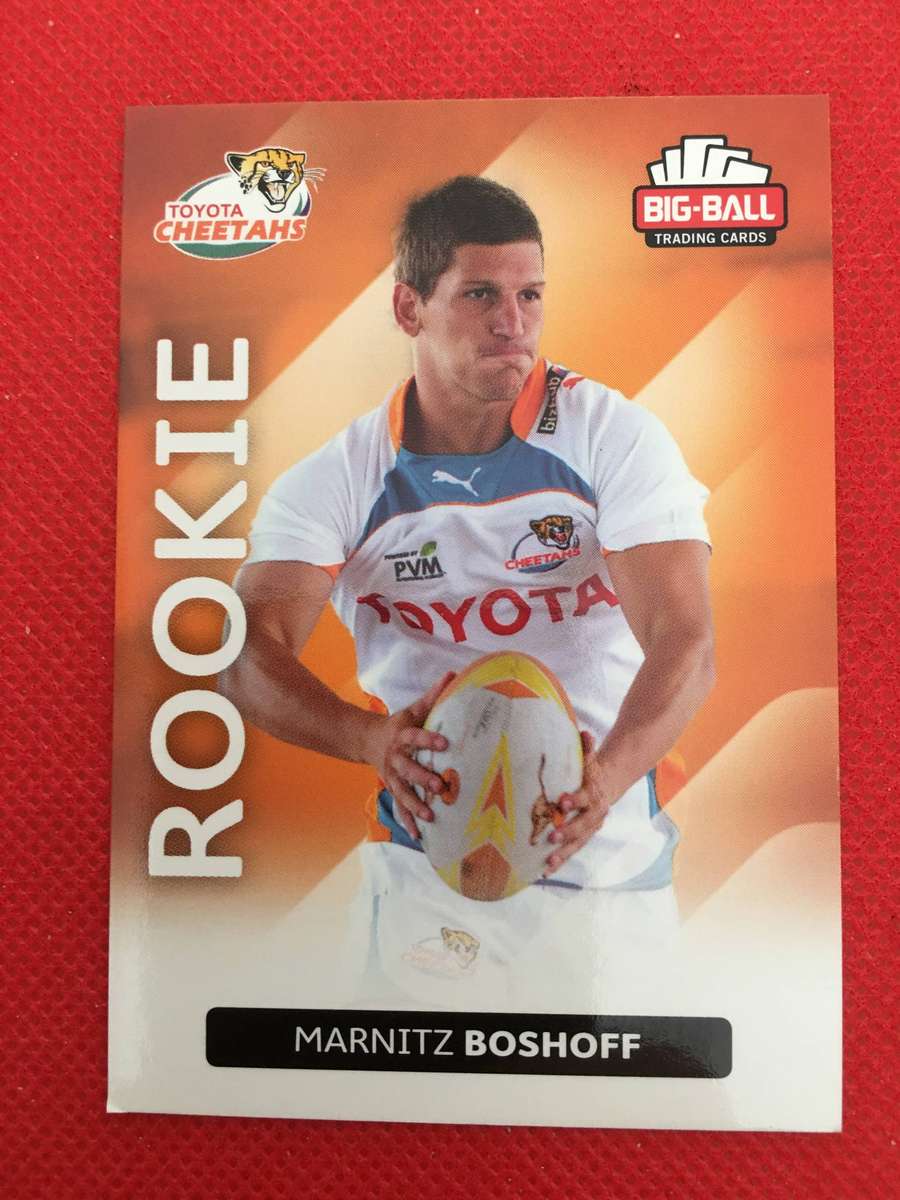 RUGBY TRADING CARD - MARNITZ BOSHOFF
