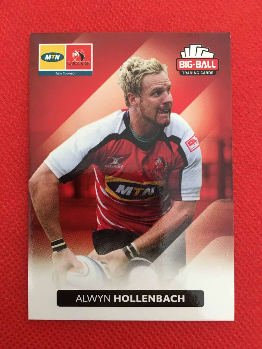 RUGBY TRADING CARD - ALWYN HOLLENBACH