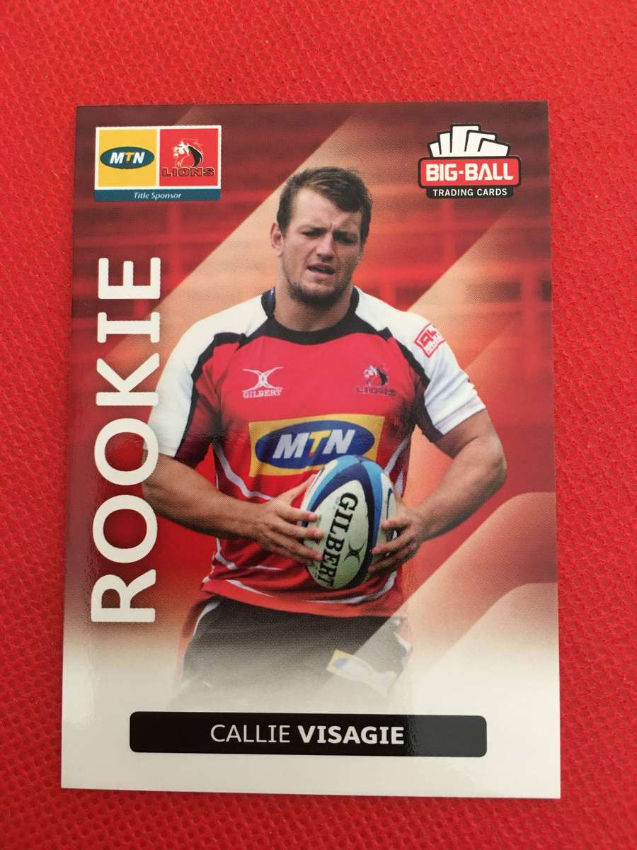 RUGBY TRADING CARD - CALLIE VISAGIE