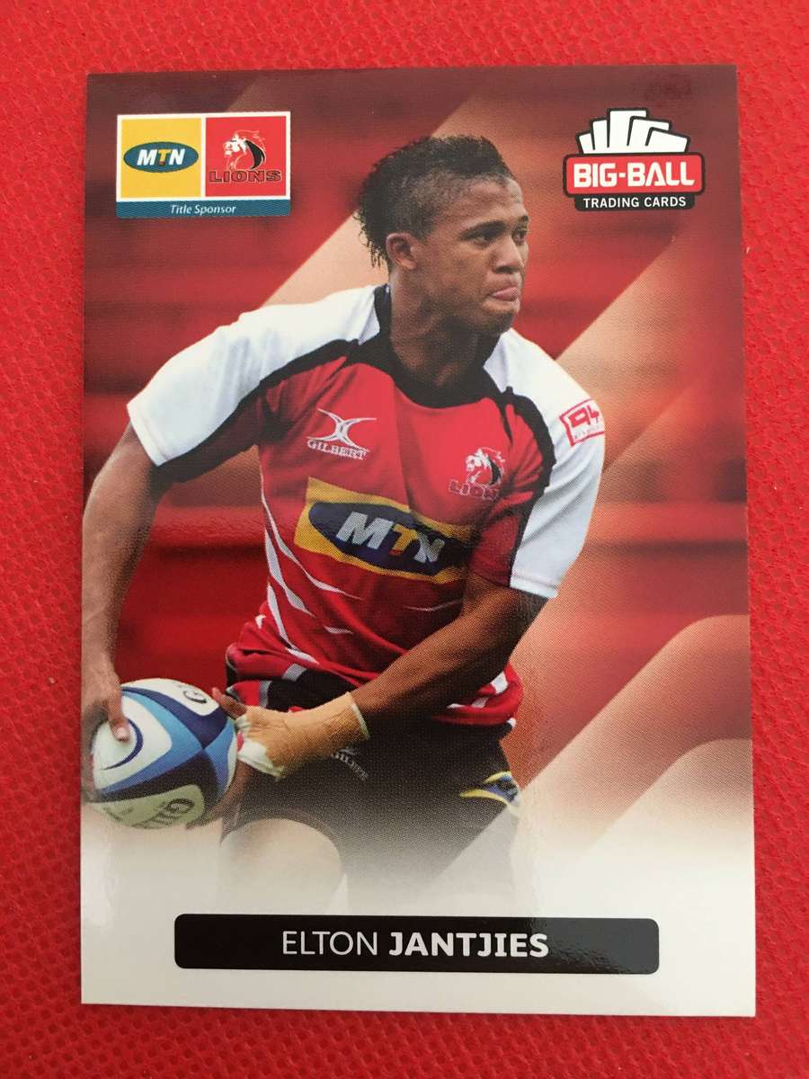 RUGBY TRADING CARD - ELTON JANTJIES