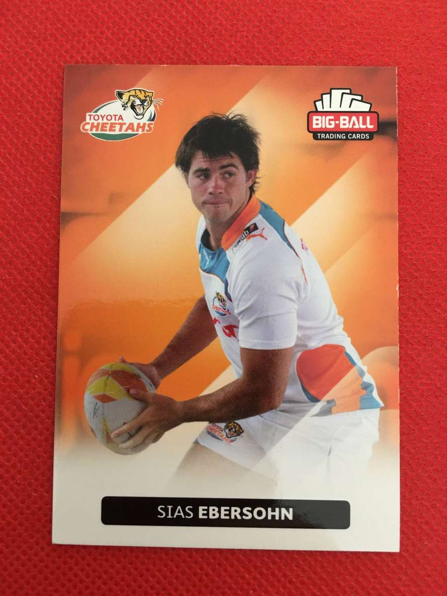 RUGBY TRADING CARD - SIAS EBERSOHN