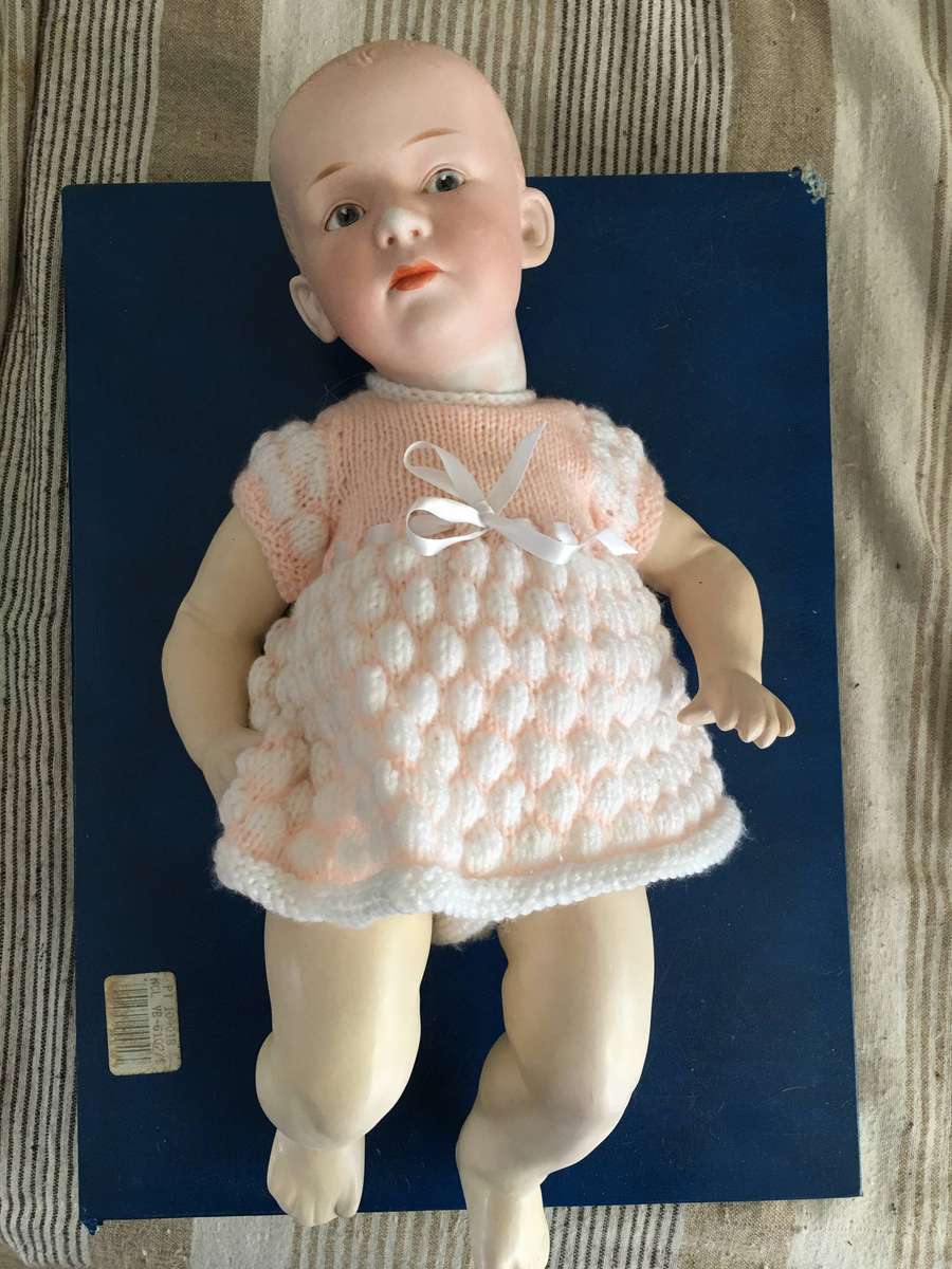 VINTAGE HERMANN STEINER BABY  DOLL WITH MARKINGS