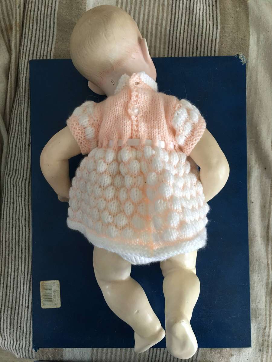 VINTAGE HERMANN STEINER BABY  DOLL WITH MARKINGS