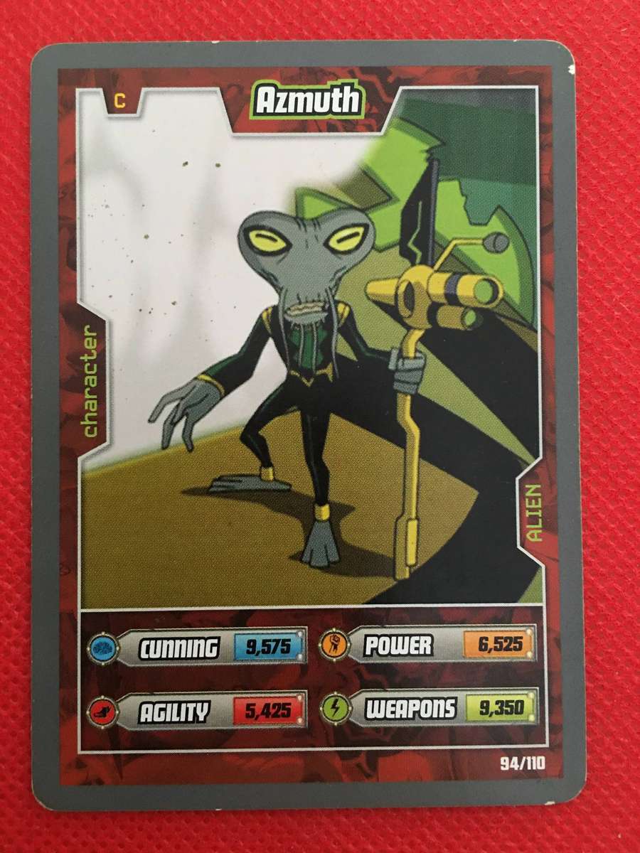 BEN 10 TRADING CARD 2009 - AZMUTH