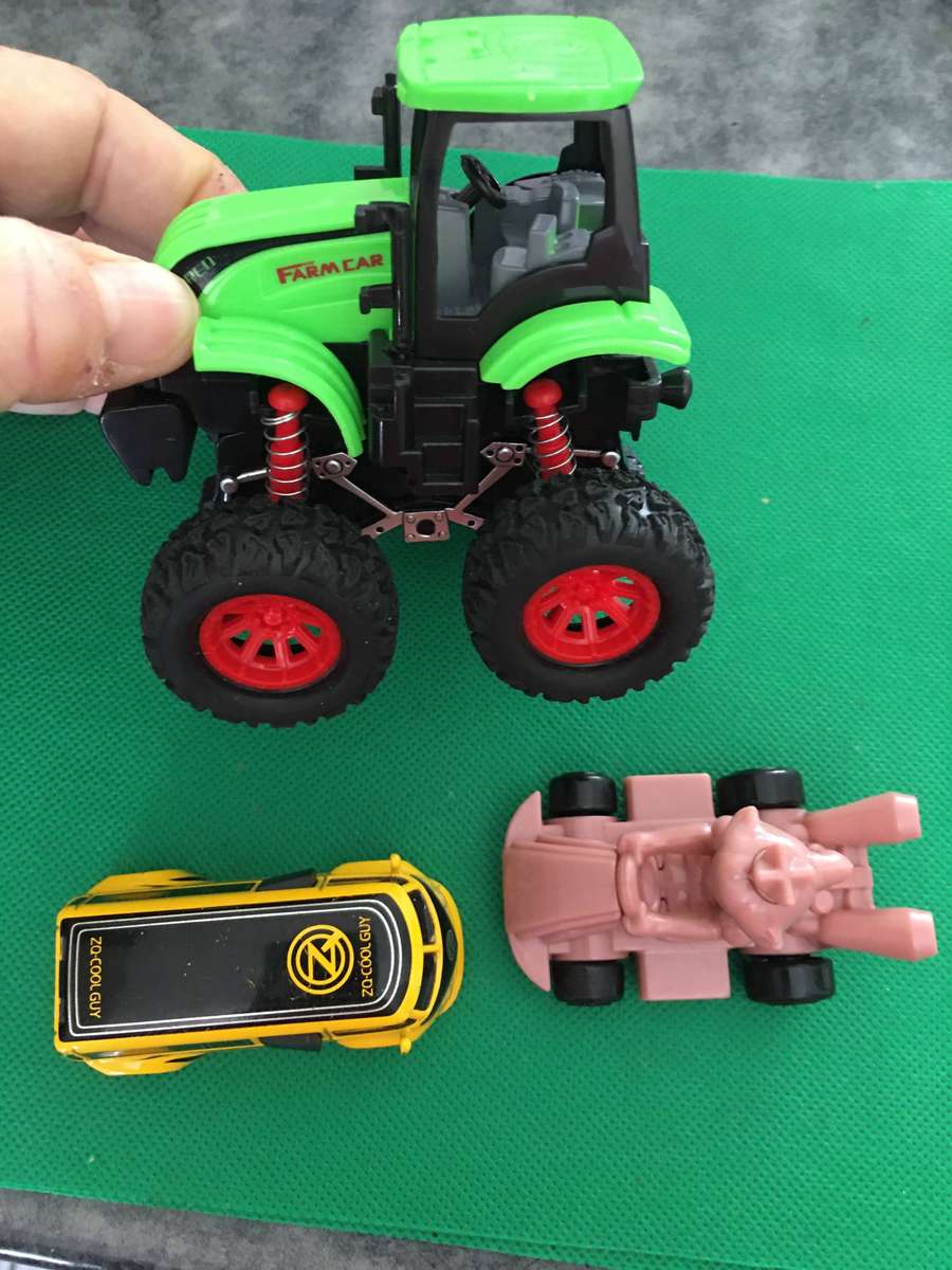 3 LOVELY CAR TOYS  UP FOR GRABS