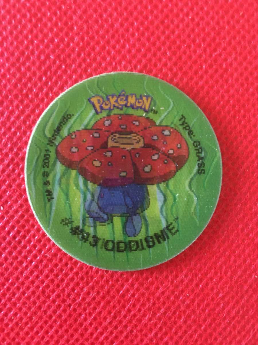 VINTAGE POKEMON TAZO - 3D - NO.7 - VILEPLUME