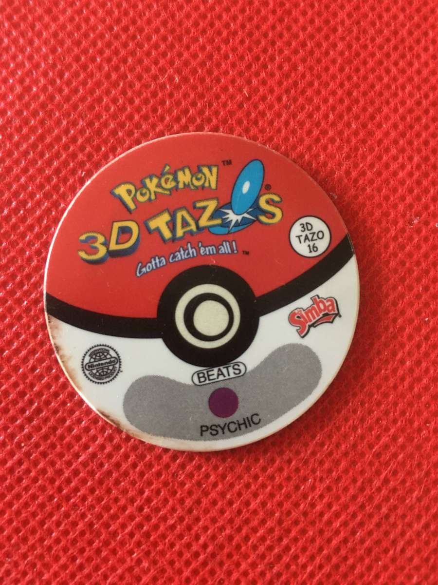 VINTAGE - POKEMON TAZO - 2001 - 3D - NO. 16 - GASTLY