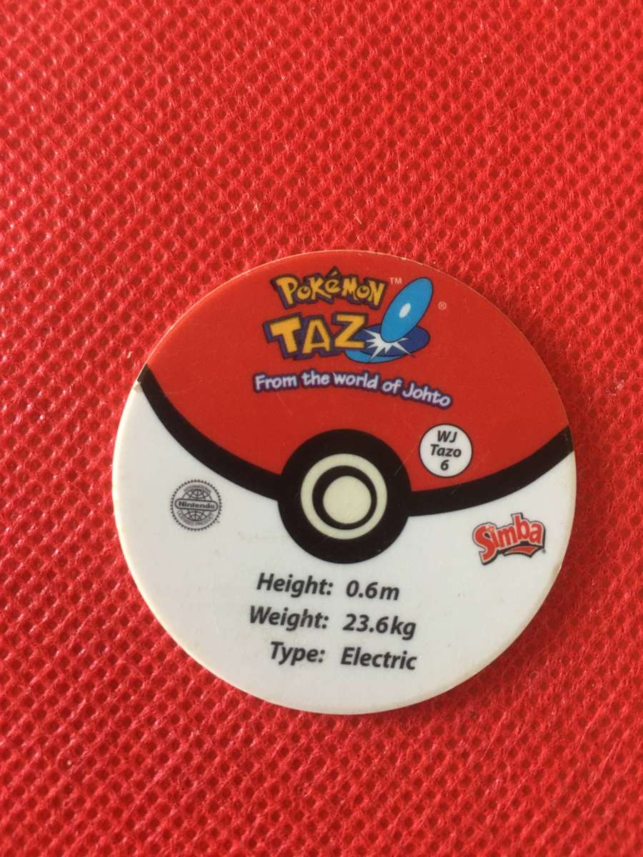 VINTAGE POKEMON TAZO  - 2001 - NO. 6 - ELEKID