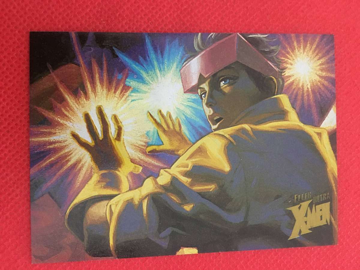 FLEER / ULTRA - X-MEN -LIMITED EDITION - HOLOFLASH -JUBILEE