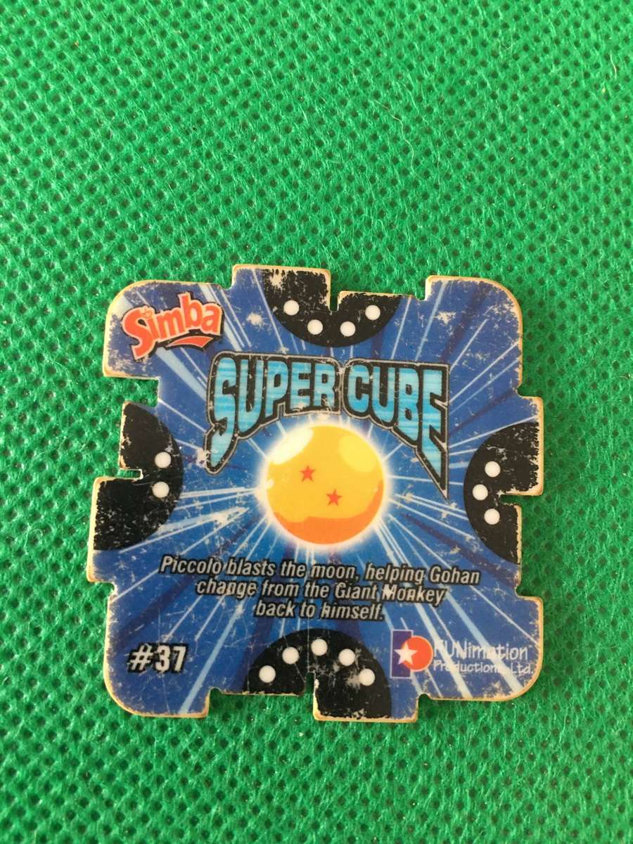 SIMBA - SUPER CUBE DRAGONBALL Z TAZO - NO . 37