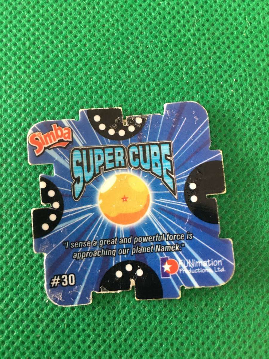 SIMBA - SUPER CUBE DRAGONBALL Z TAZO - NO .30
