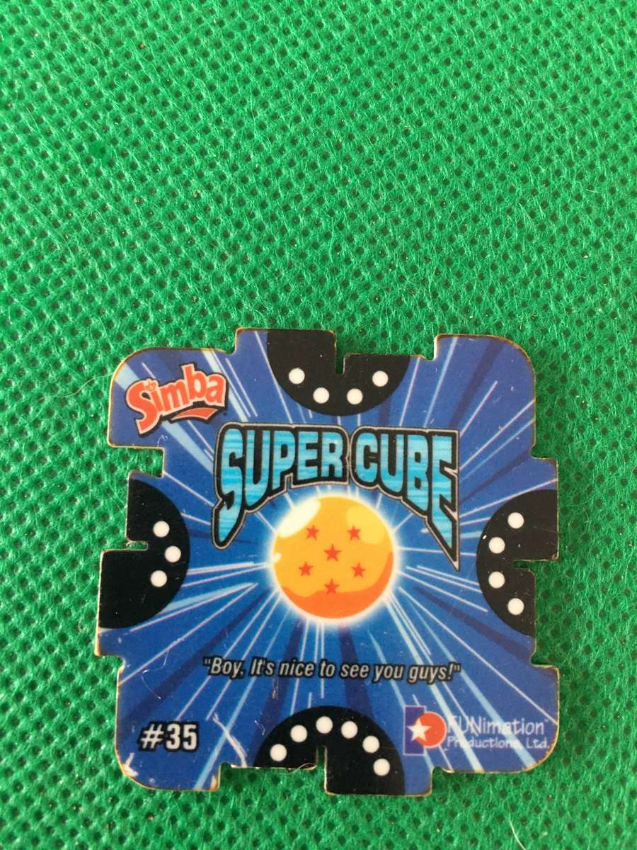 SIMBA - SUPER CUBE DRAGONBALL Z TAZO - NO . 35