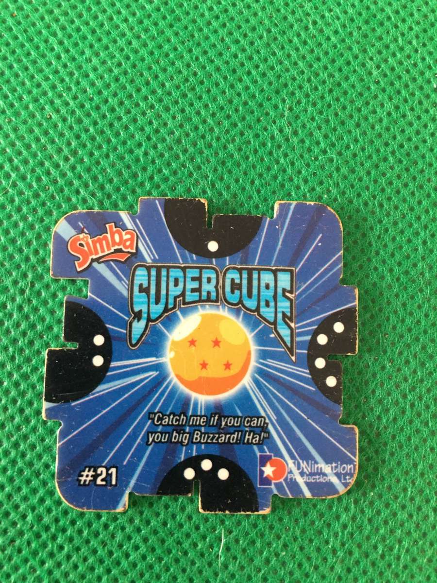SIMBA - SUPER CUBE DRAGONBALL Z TAZO - NO . 21
