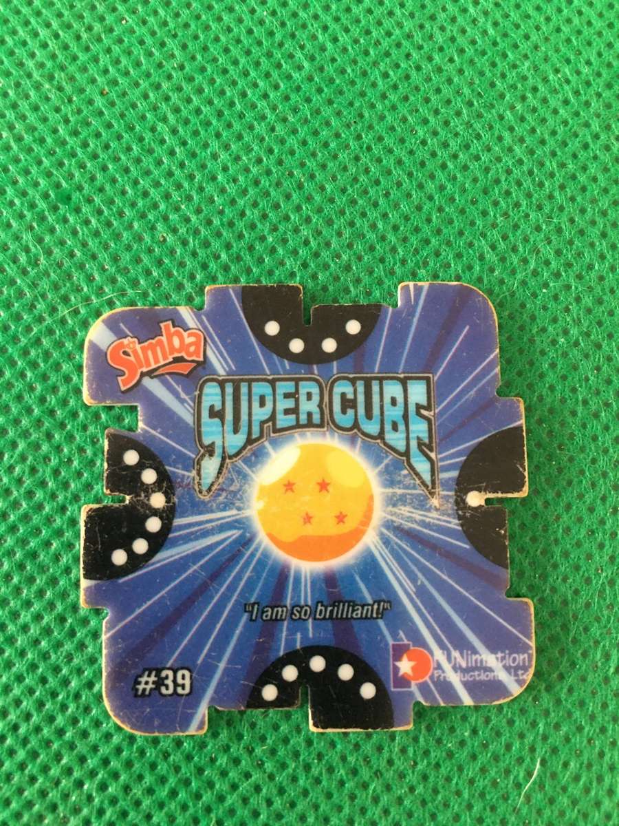 SIMBA - SUPER CUBE DRAGONBALL Z TAZO - NO . 39