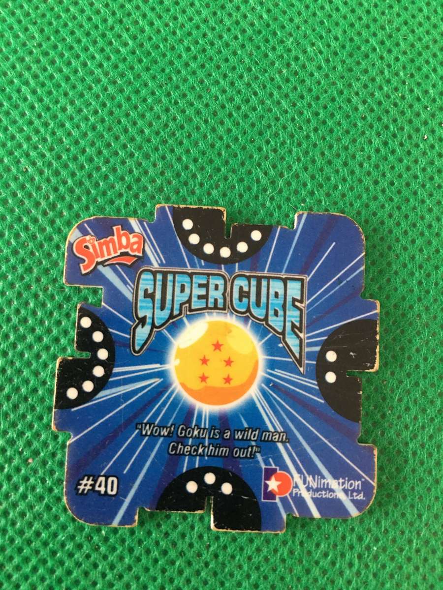 SIMBA - SUPER CUBE DRAGONBALL Z TAZO - NO . 40