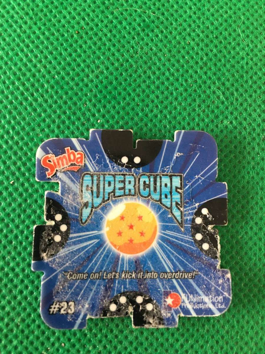 SIMBA - SUPER CUBE DRAGONBALL Z TAZO - NO . 23