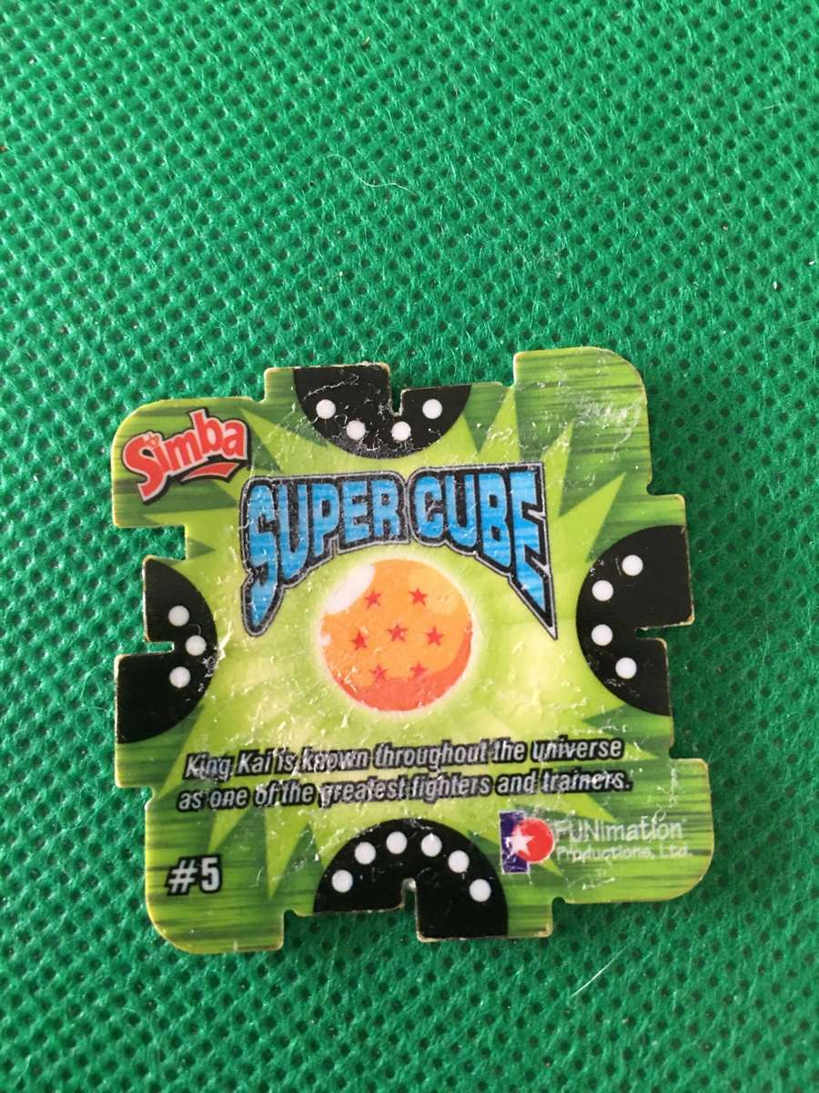 SIMBA - SUPER CUBE DRAGONBALL Z TAZO - NO . 5