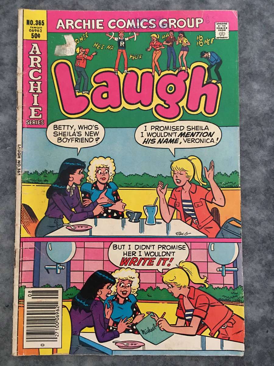 ARCHIE SERIES COMICS - LAUGH - NO. 365 - 1981