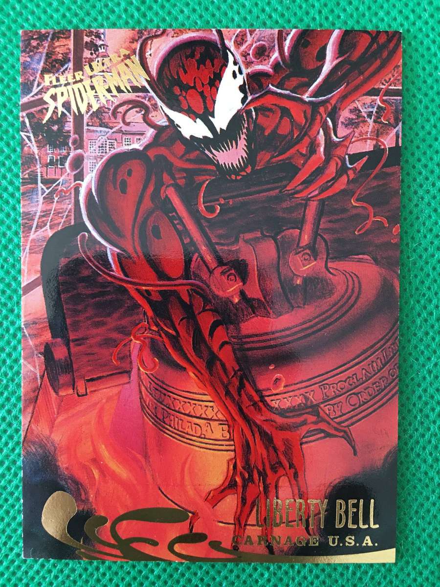 FLEER ULTRA SPIDERMAN  TRADING CARD  - LIBERTY BELL