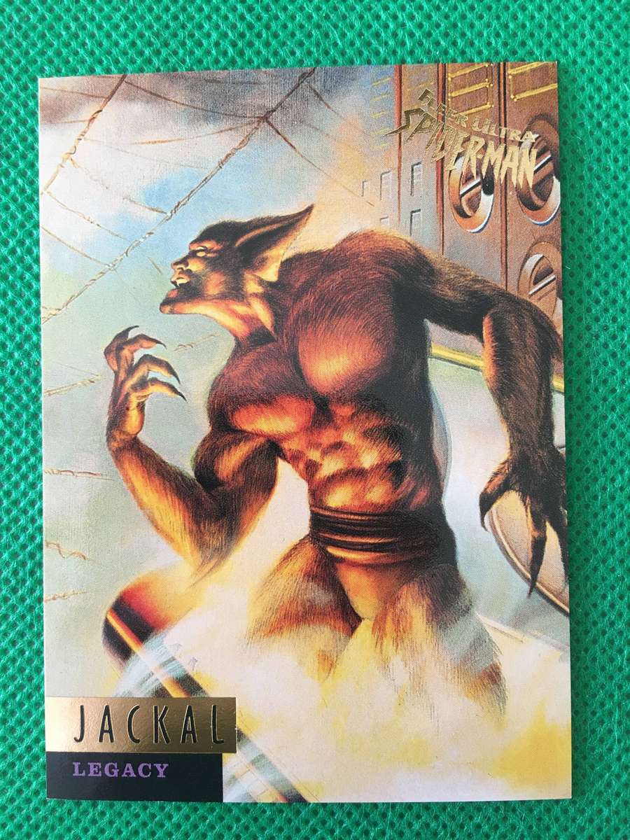 FLEER ULTRA SPIDERMAN  TRADING CARD  - JACKAL