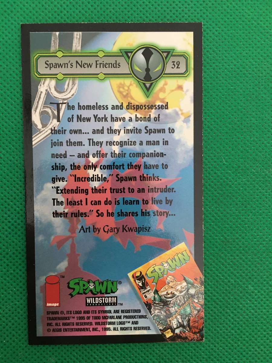 WILDSTORM SPAWN TRADING CARD - NO. 32
