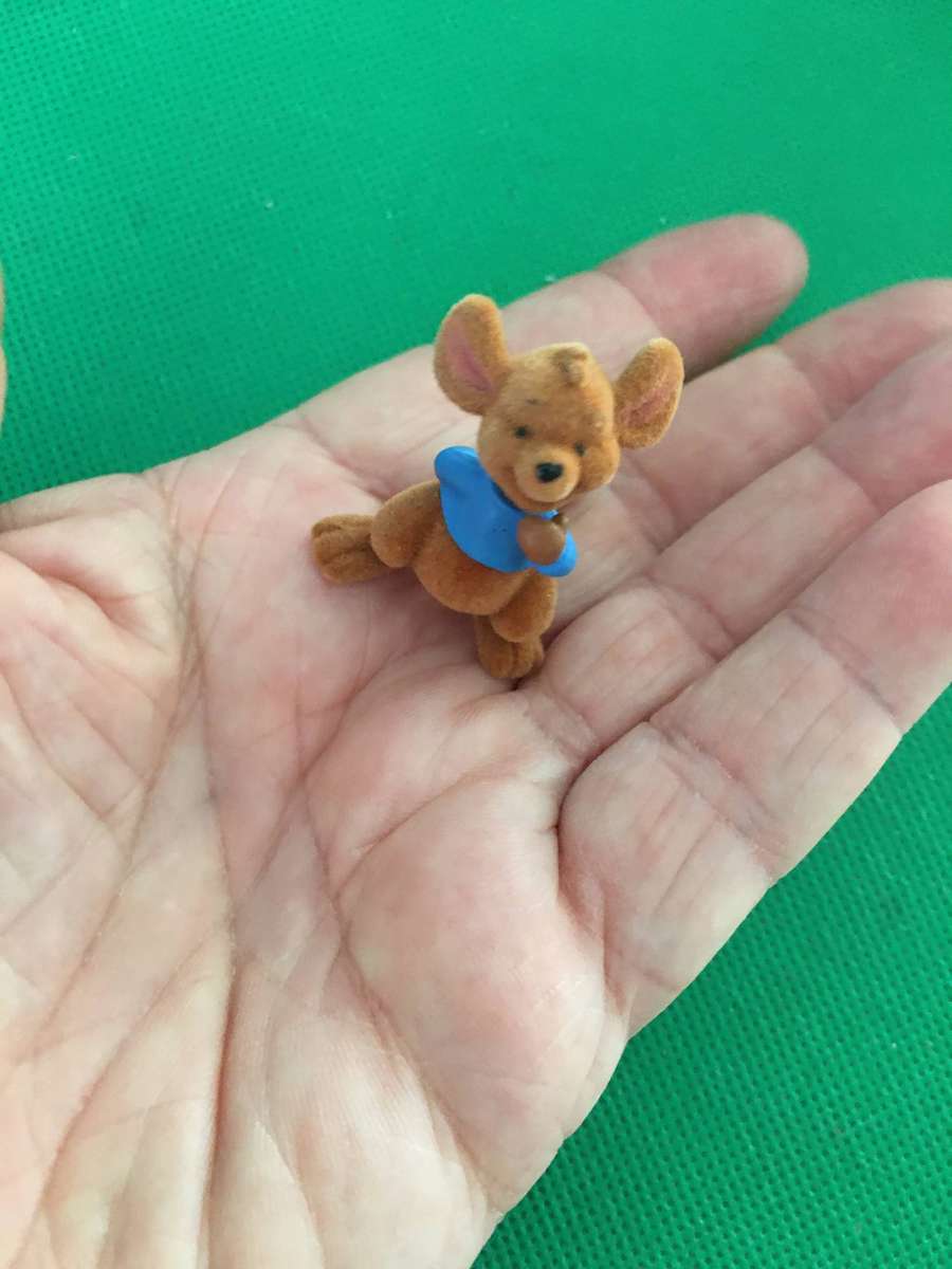 DISNEY'S  FUZZY  FIGURE  - ROO FROM WINNIE THE POOH