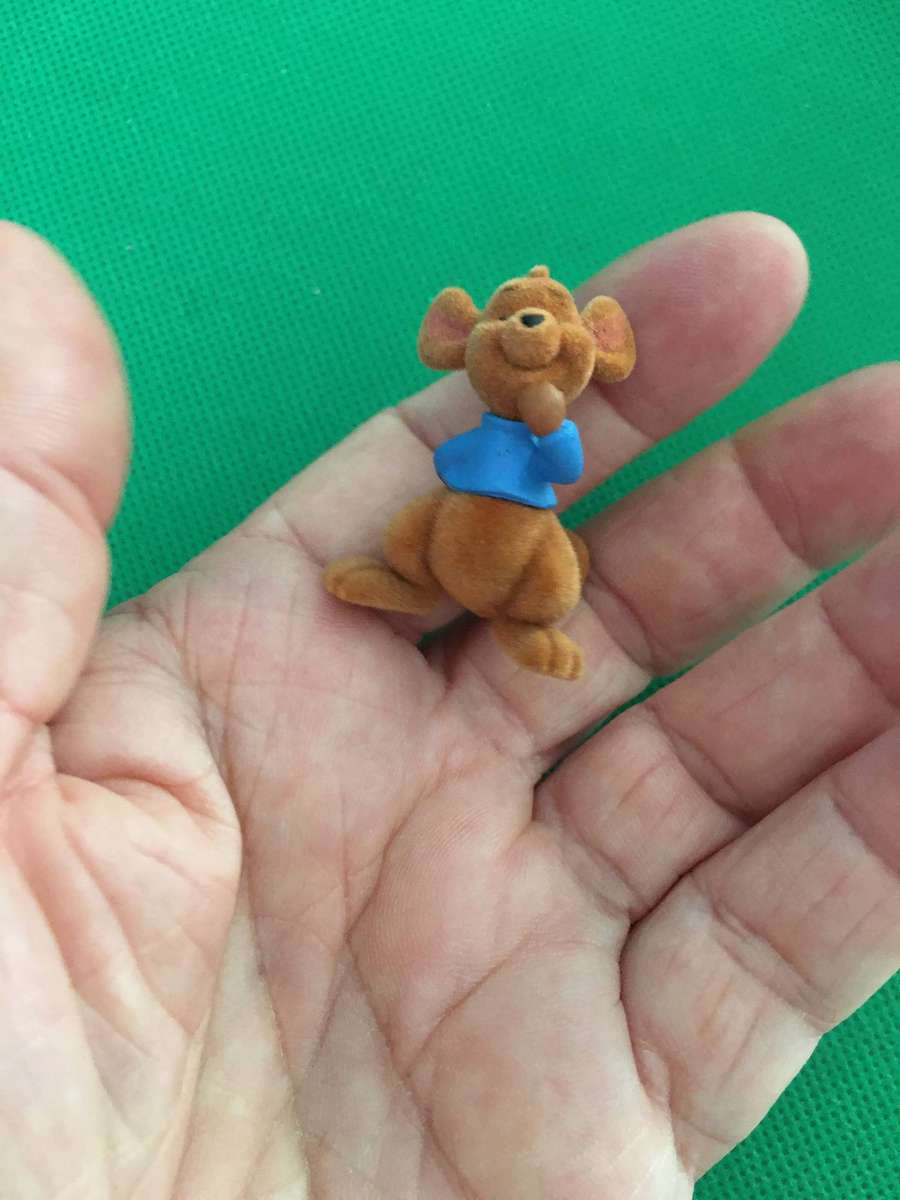 DISNEY'S  FUZZY  FIGURE  - ROO FROM WINNIE THE POOH