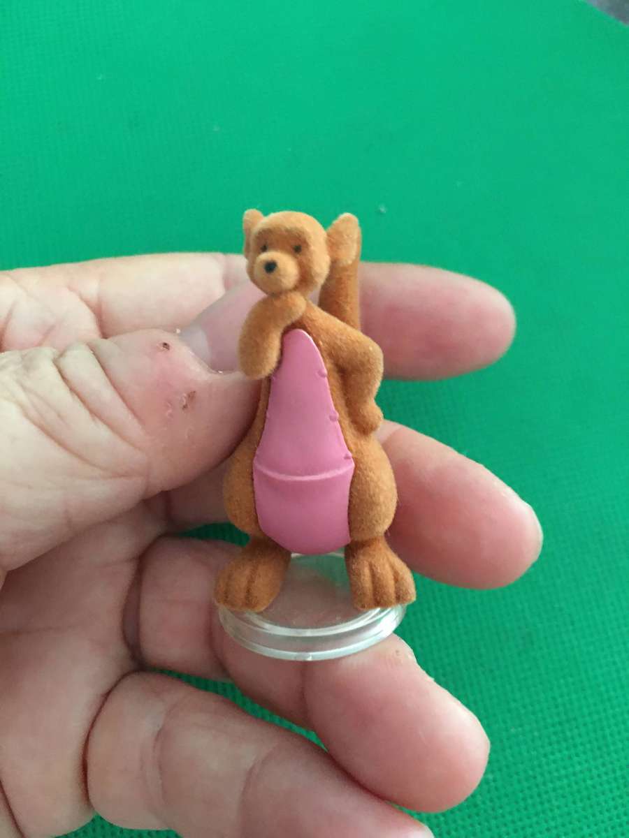 DISNEY'S FUZZY FIGURE  FROM WINNIE THE POOH  - ROO