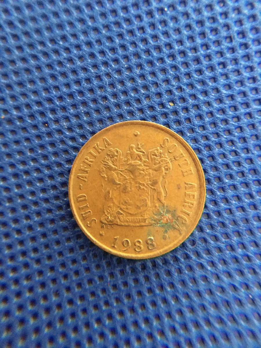 SOUTH AFRICA  LOT OF 9 CRESTED COINS  - (A12)  R1   50c  20c  10c  5c  5c 2c 1c 1/2c