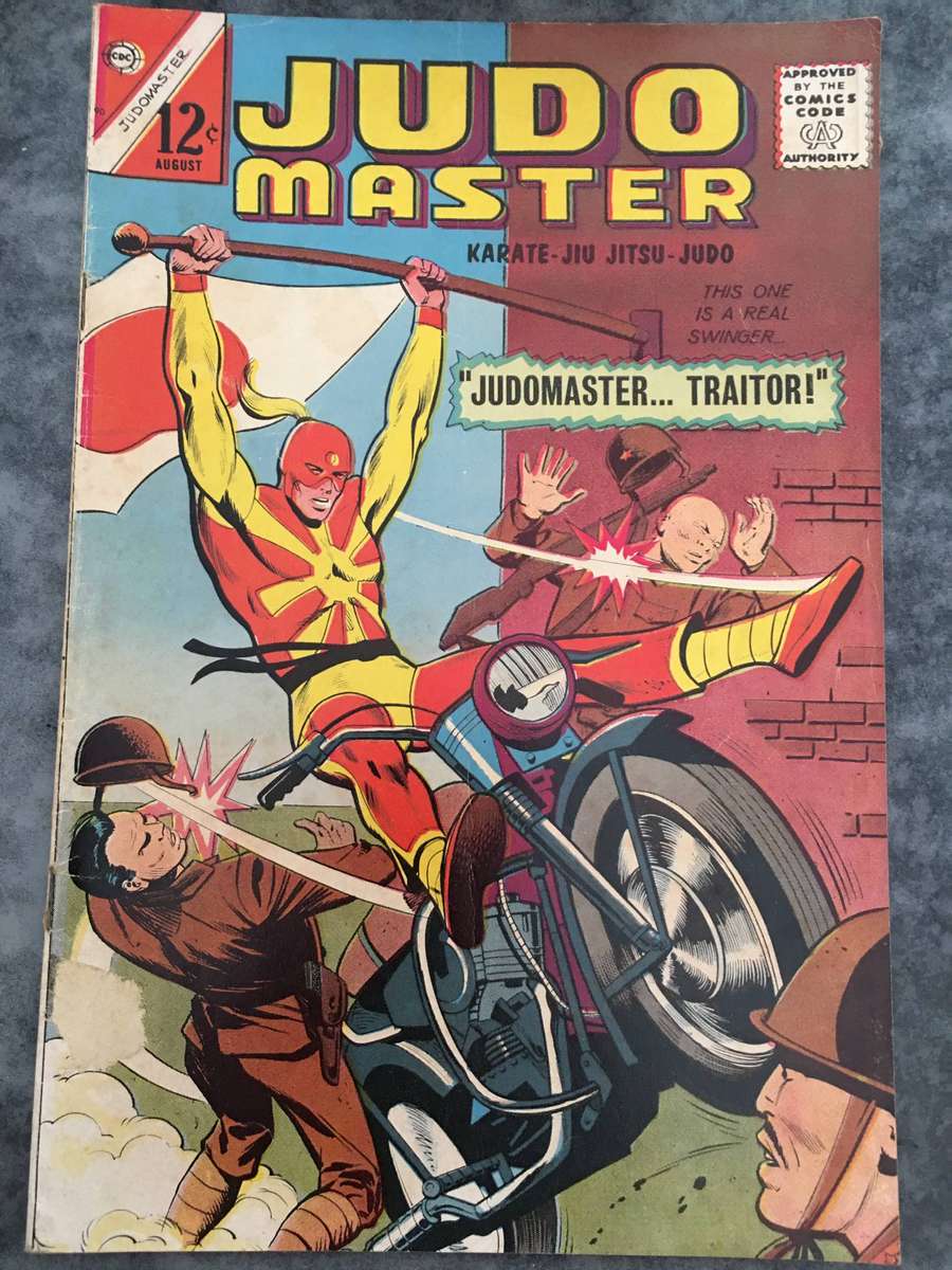 VINTAGE COMIC - CHARLTON COMICS GROUP - JUDO MASTER - VOL. 6 - NO. 90 - 1966