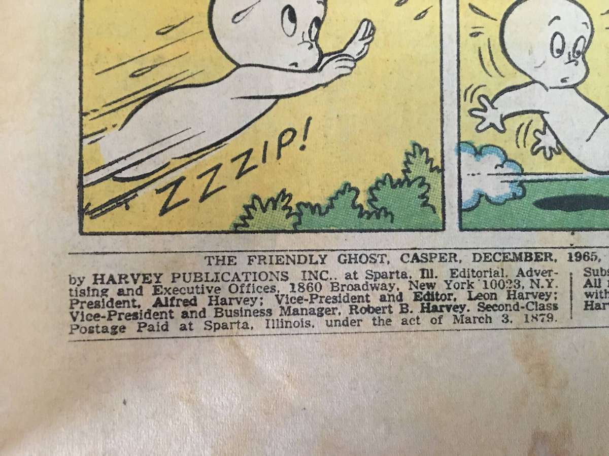 HARVEY COMICS - CASPER- VOL. 1  NO. 88 - 1965