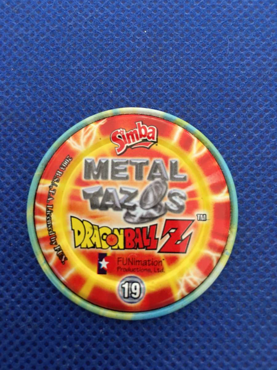 DRAGON BALL  Z METAL TAZO NO. 19