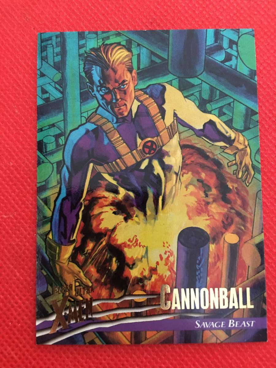 DC / MARVEL FLEER ULTRA X- MEN - TRADING CARD - CANNONBALL