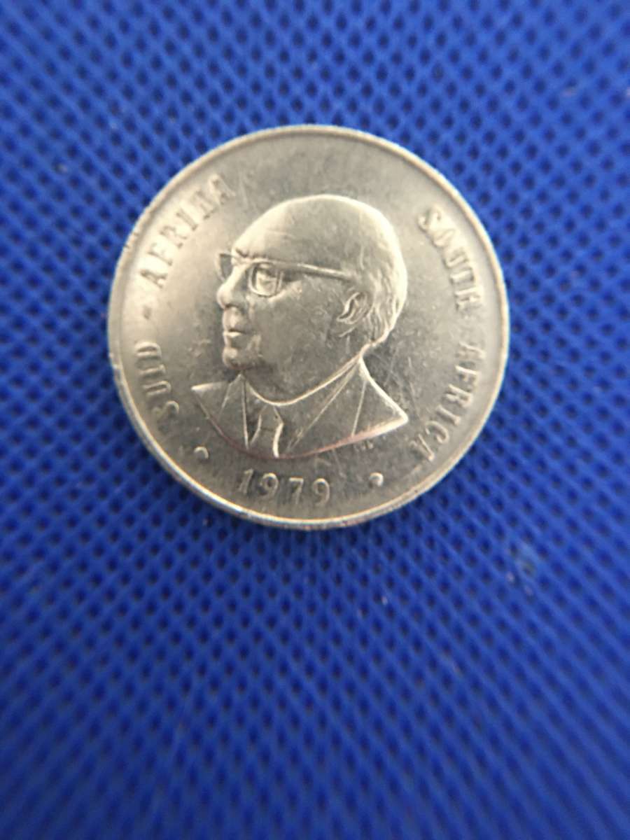 SOUTH AFRICA - LOT OF 6 PRESIDENT DIEDERICKS COINS - R1  50c  20c  5c  1c  2c  (A9)