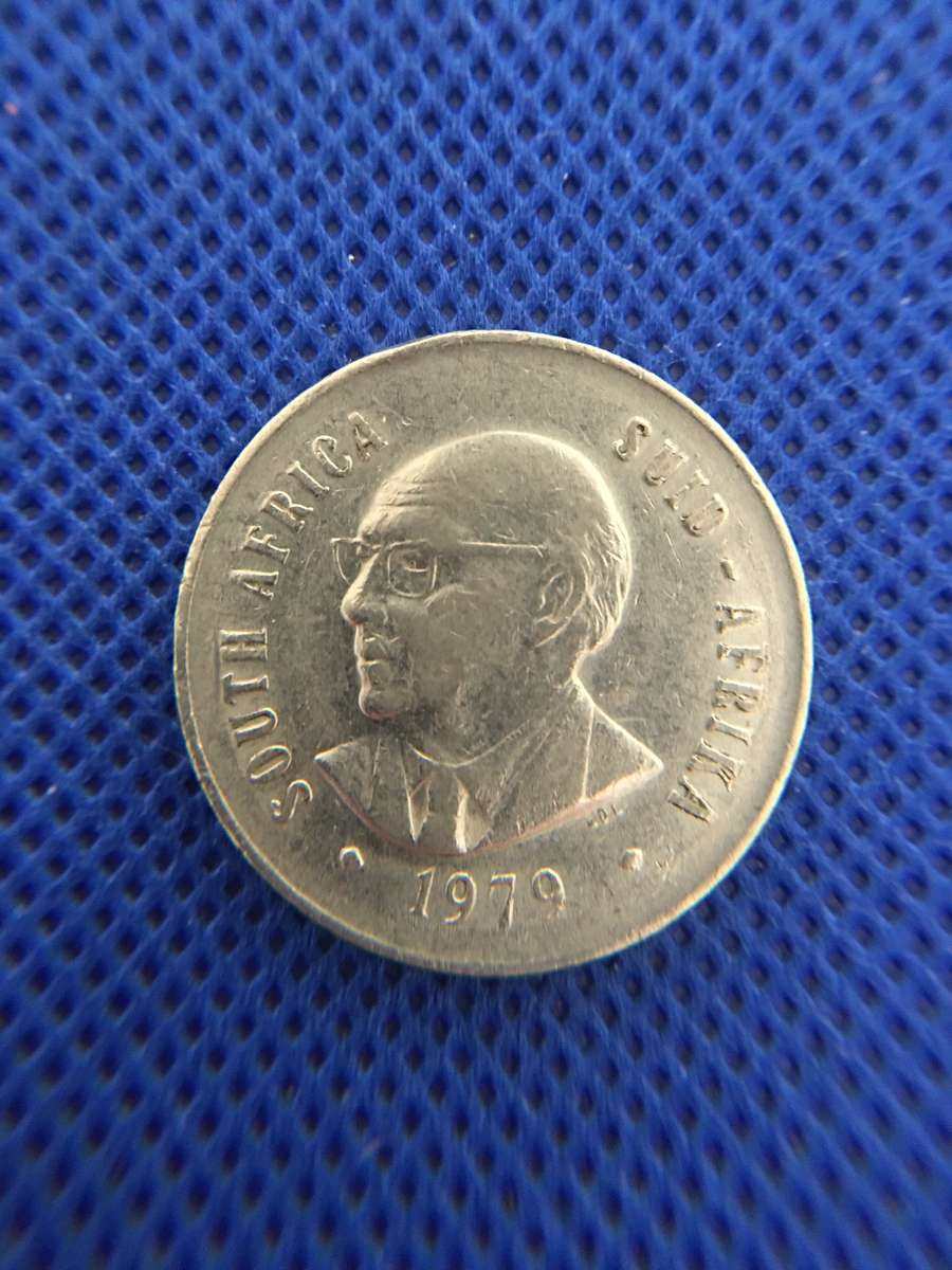 SOUTH AFRICA - LOT OF 6 PRESIDENT DIEDERICKS COINS - R1  50c  20c  5c  1c  2c  (A9)