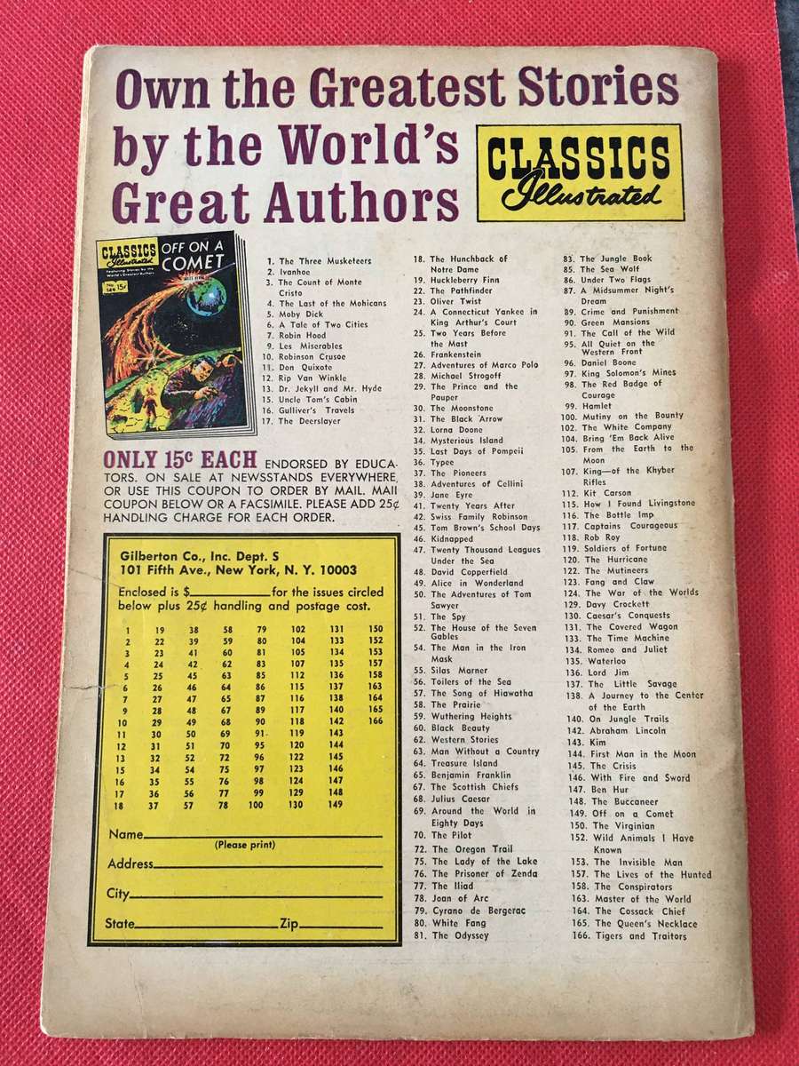 VINTAGE CLASSICS ILLUSTRATED NO. 167 - FAUST - 1967